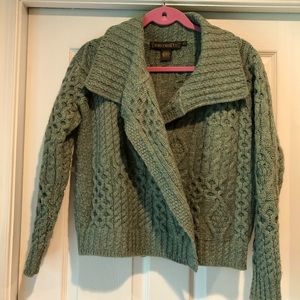 Inis crafts 100% wool Irish sweater